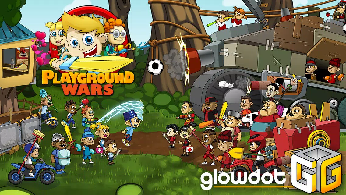 Tangkapan layar Playground Wars