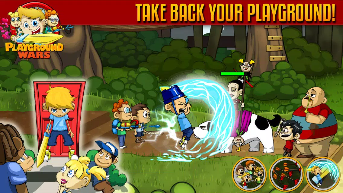 Tangkapan layar Playground Wars