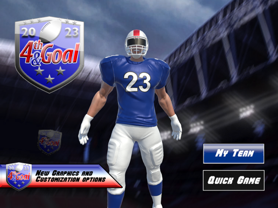 4th and Goal iPad  Screenshots