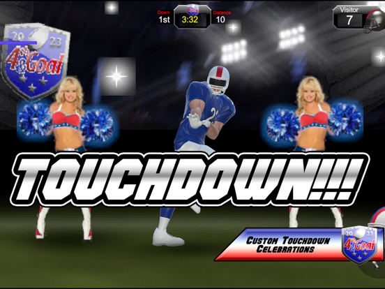4th and Goal iPad  Screenshots
