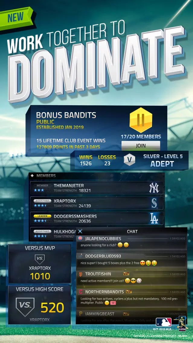 Скриншоты MLB Tap Sports Baseball 2019