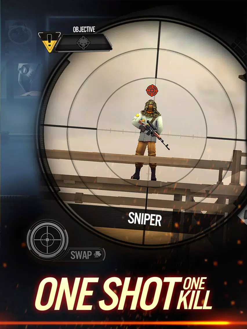 Tangkapan layar Sniper X with Jason Statham iPad 