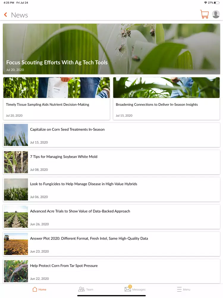 Maple River Grain and Agronomy iPad Screenshots