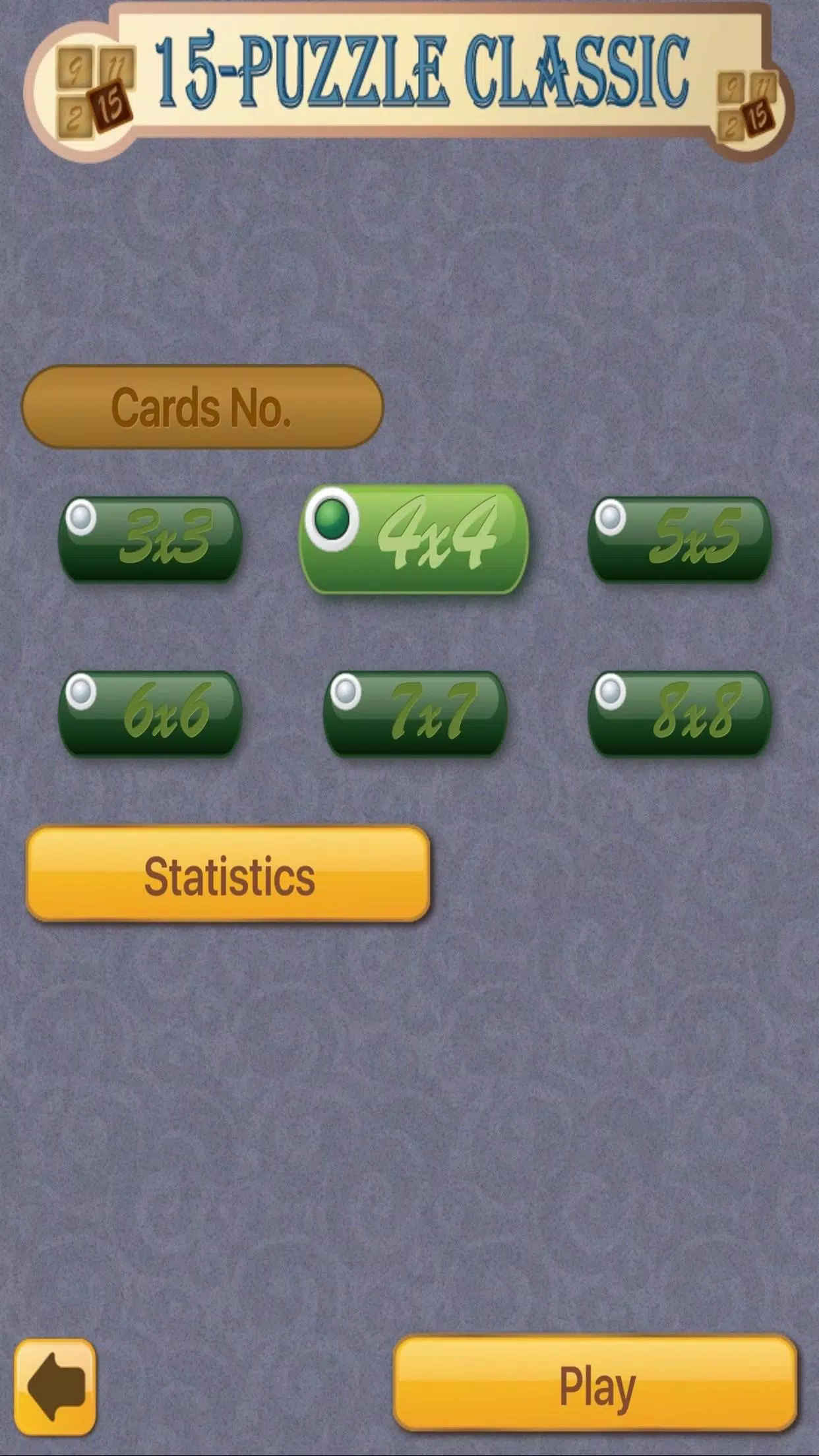 15-Puzzle Classic Screenshots