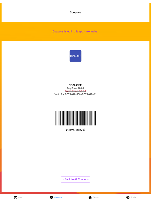 Supreme Beauty Supply Loyalty iPad 应用截图