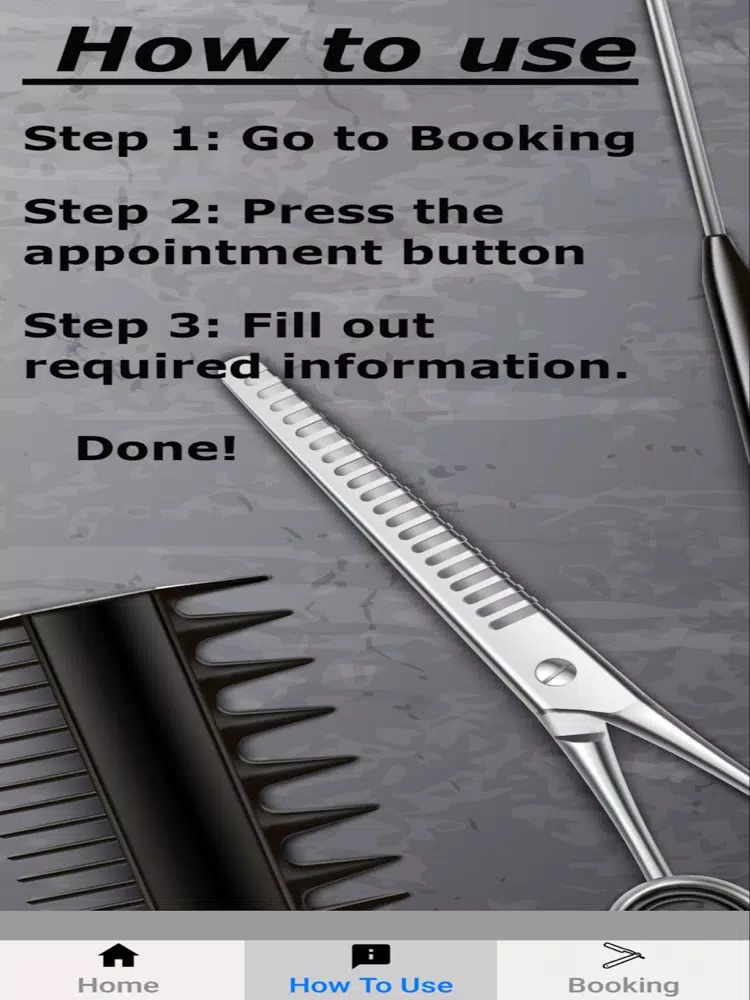 Skip The Line Mobile Barber iPad Screenshots
