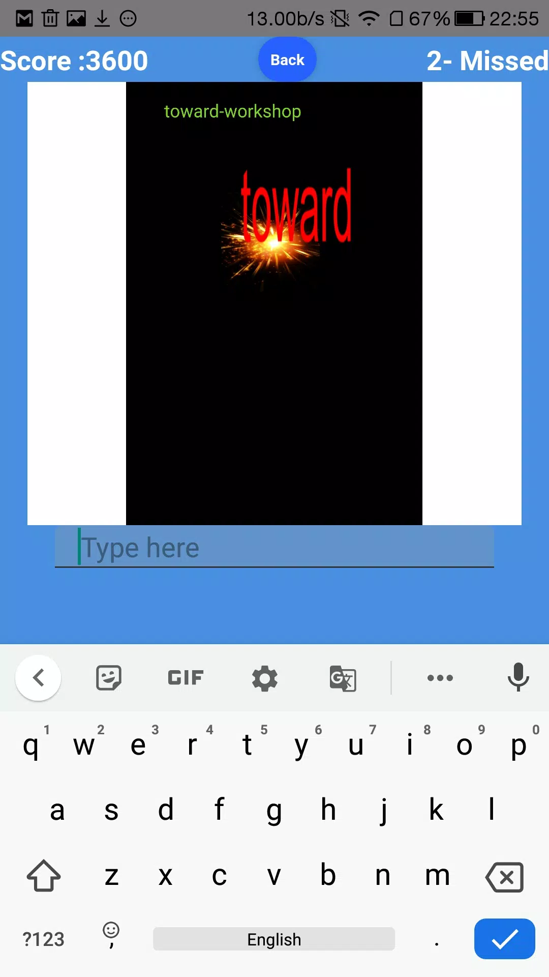 Glider Typing Ekran Görüntüleri