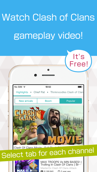 Free Gameplay video guide for Clash of Clans应用截图