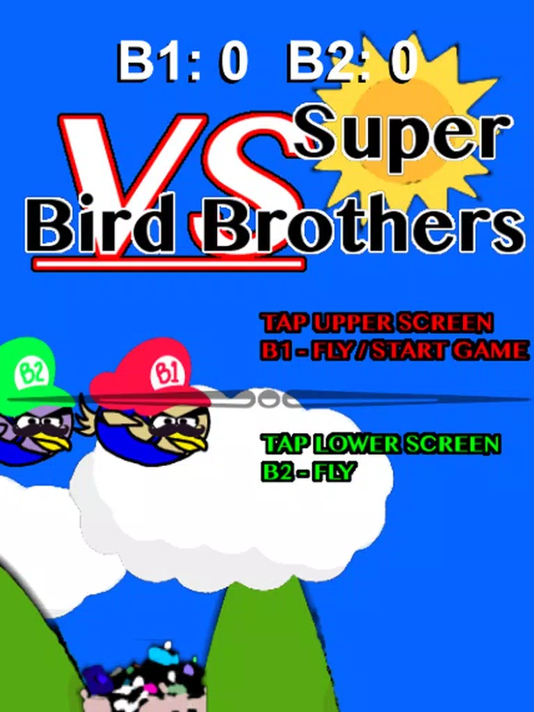 Super Bird Brothers - 2 Player iPad  سکرین شاٹس