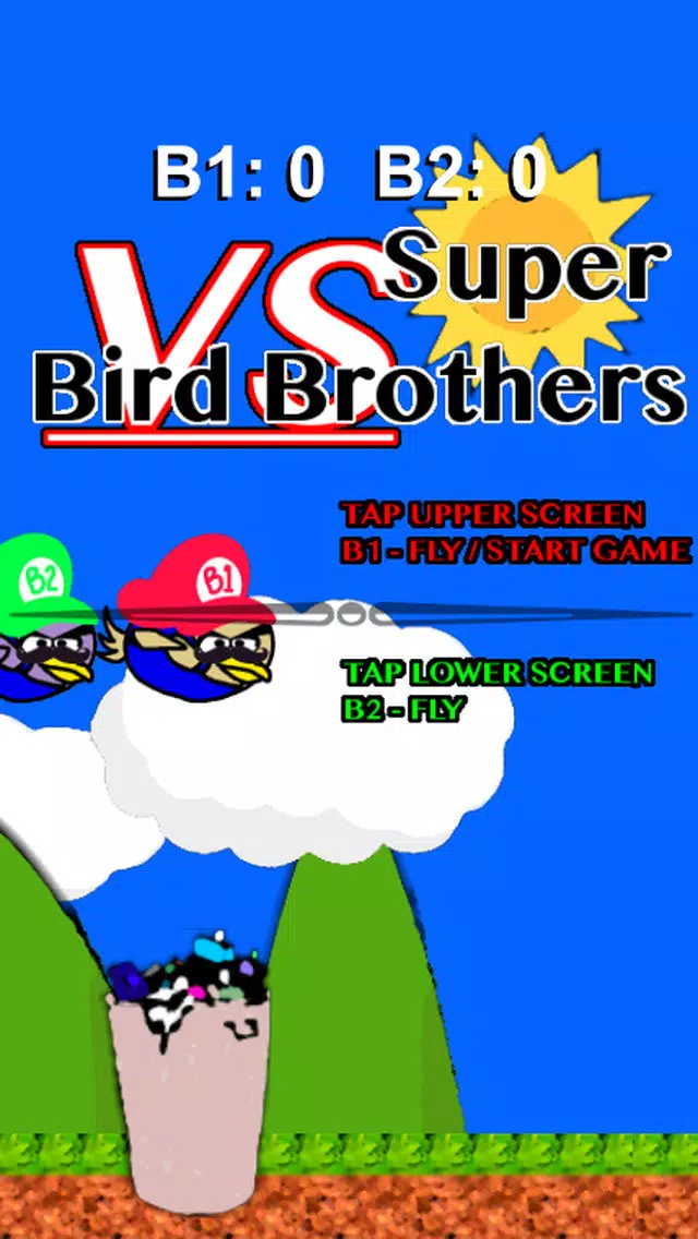 Super Bird Brothers - 2 Player سکرین شاٹس