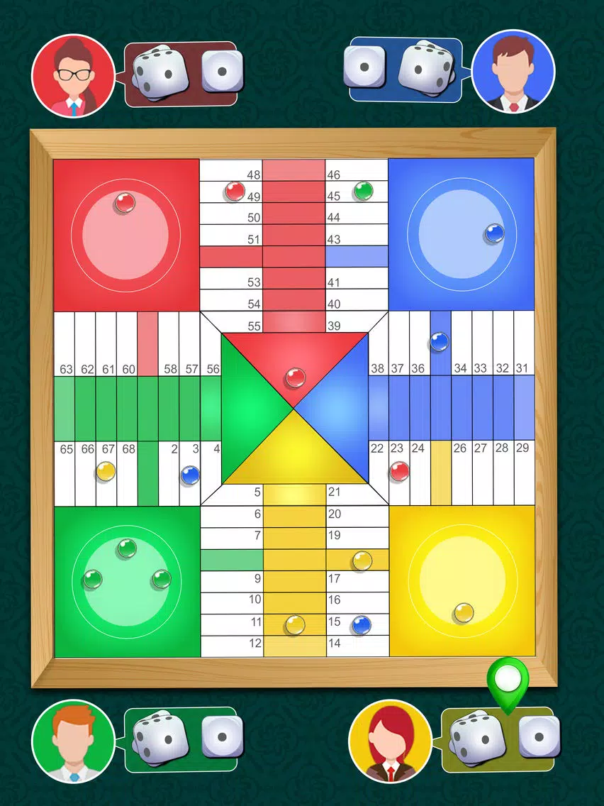 Parcheesi Star Board iPad Screenshots