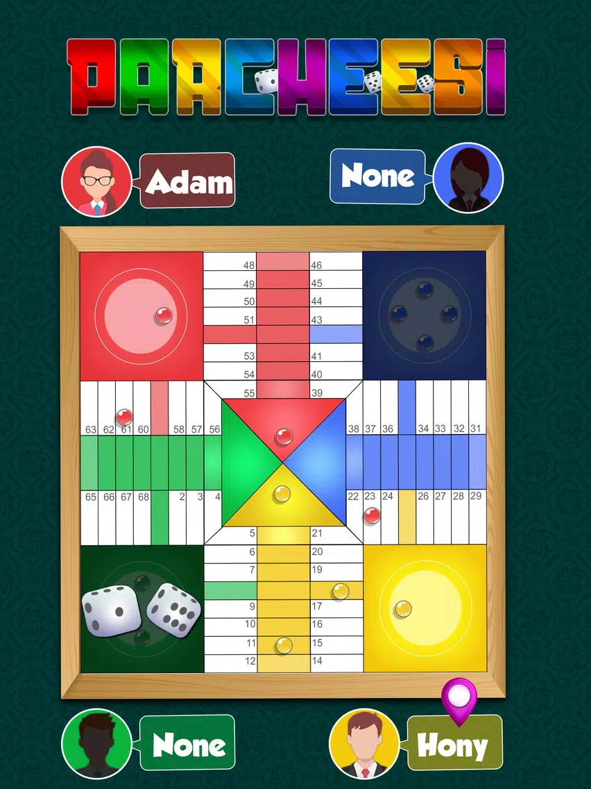 Parcheesi Star Board iPad Screenshots