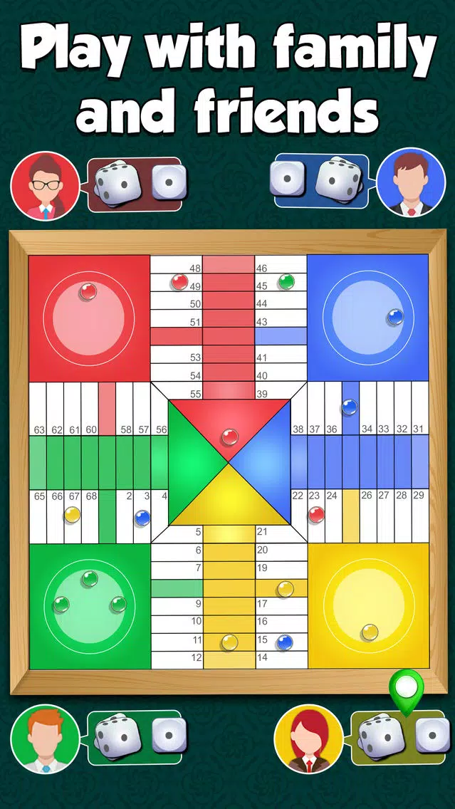 Parcheesi Star Board Screenshots