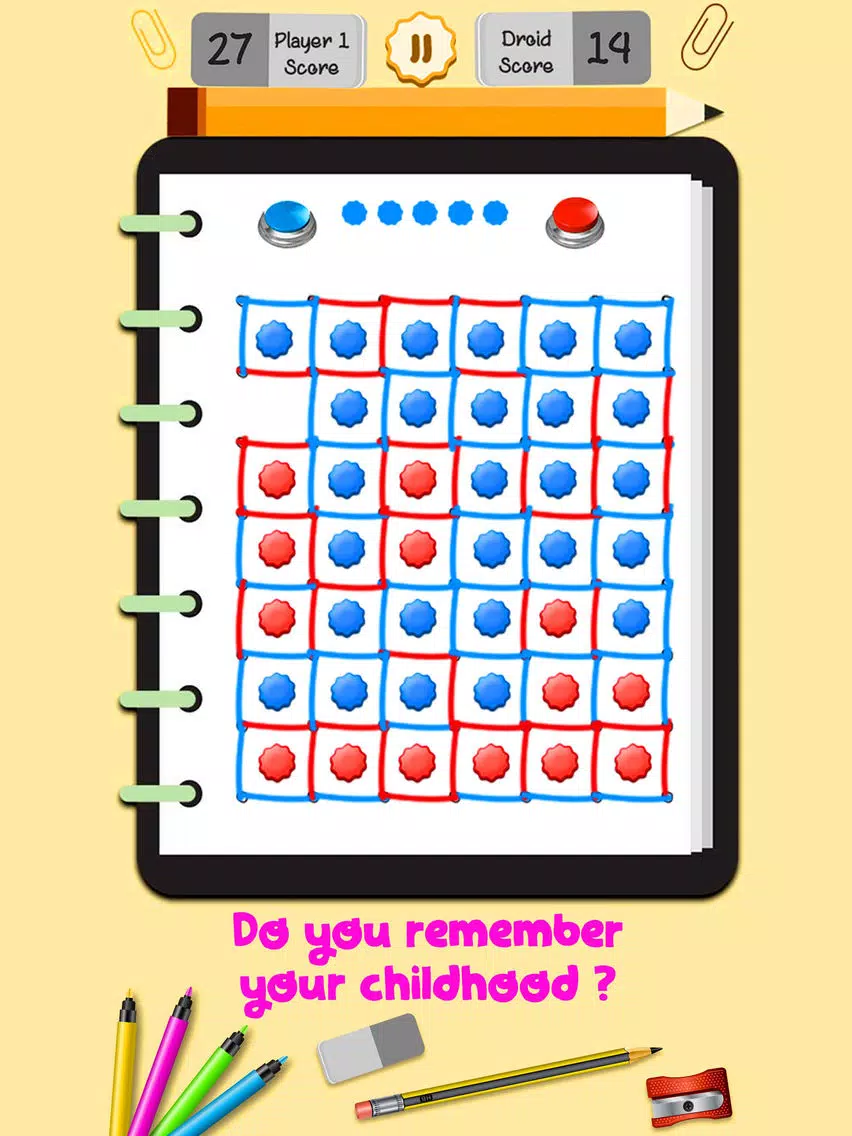 Dots and Boxes Puzzle Game iPad Screenshots