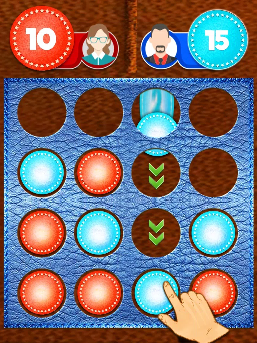 4 in a Row Puzzle Connect Game iPad Screenshots