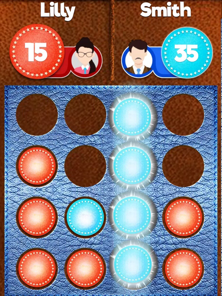 4 in a Row Puzzle Connect Game iPad Screenshots