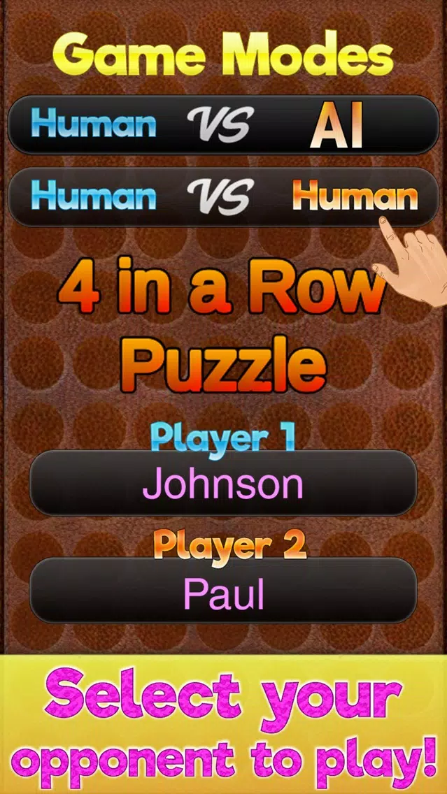4 in a Row Puzzle Connect Game Screenshots