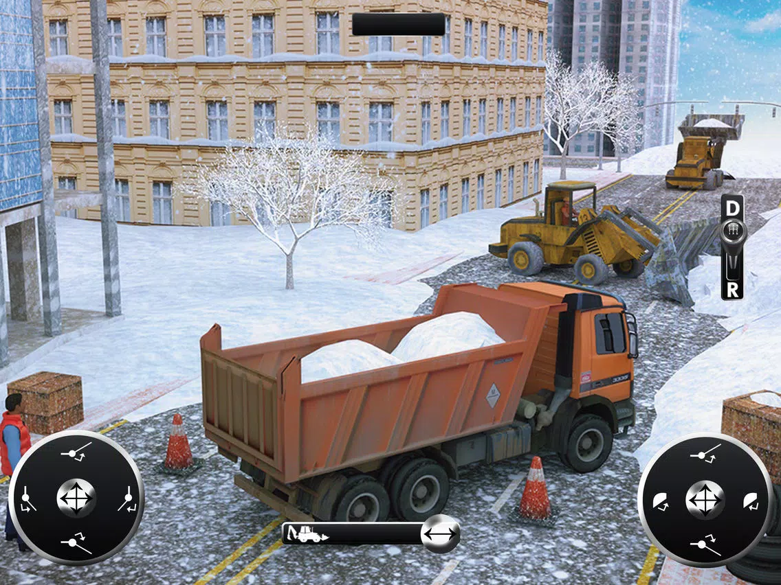 Winter Crane Plow Truck Blower iPad Screenshots