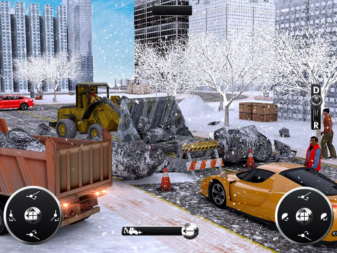 Winter Crane Plow Truck Blower iPad Screenshots