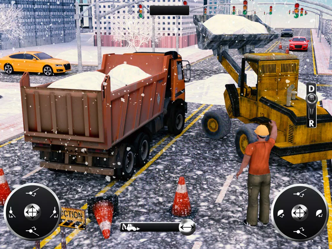 Winter Crane Plow Truck Blower iPad Screenshots