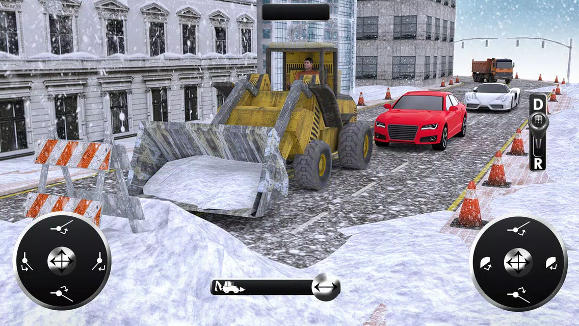 Winter Crane Plow Truck Blower Screenshots