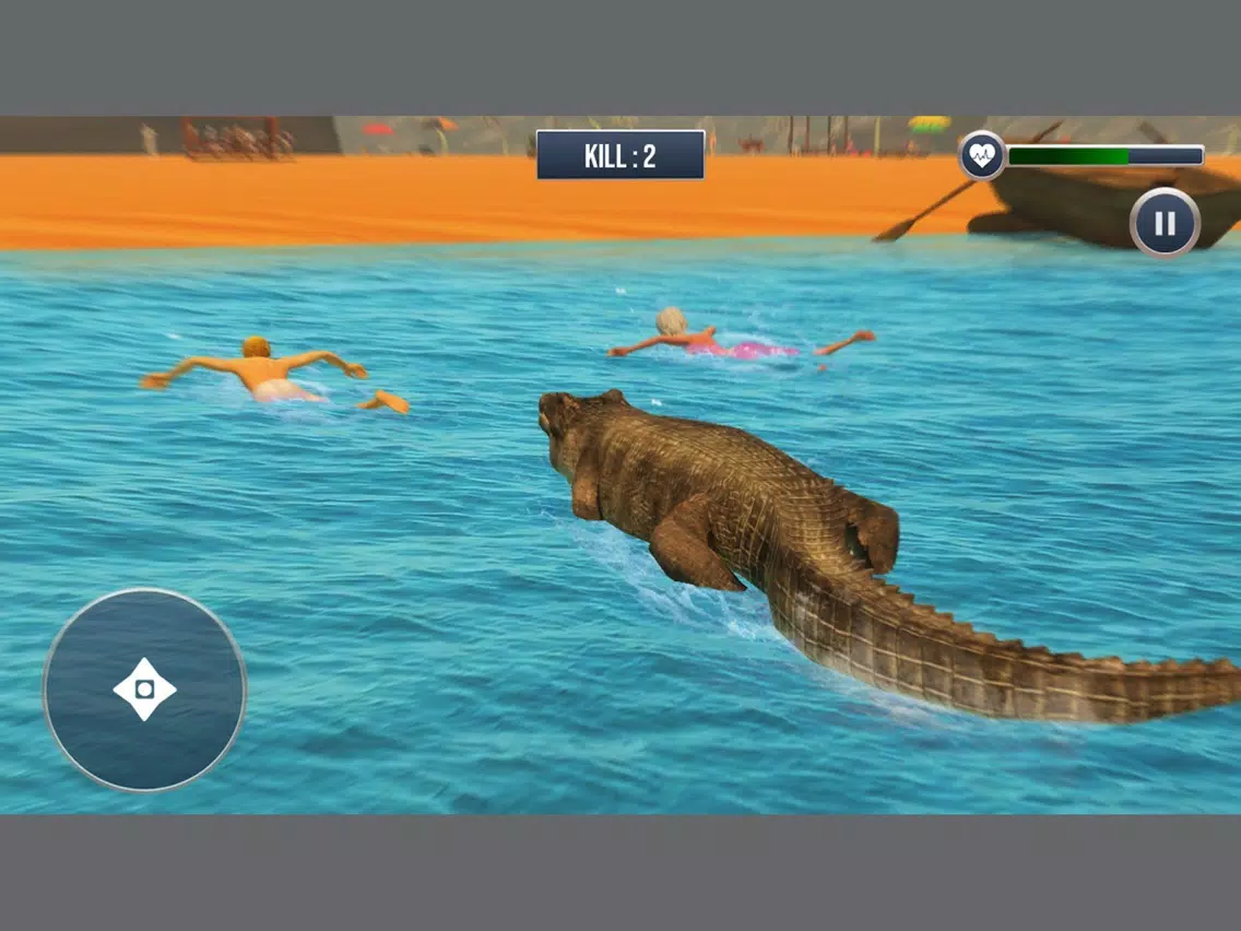 Big Crocodile Attack Simulator iPad Screenshots