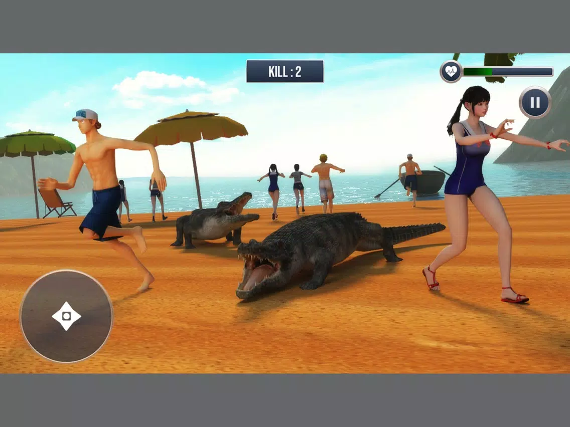 Big Crocodile Attack Simulator iPad Screenshots