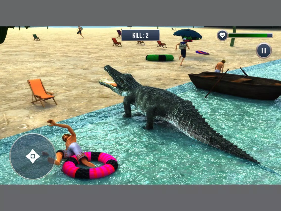 Big Crocodile Attack Simulator iPad Screenshots