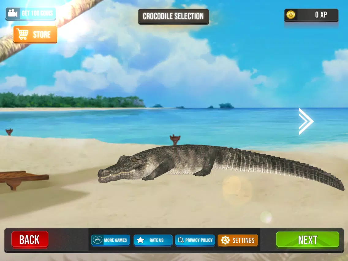 Big Crocodile Attack Simulator iPad Screenshots