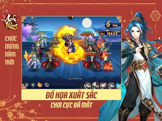 Thiếu Niên Anh Hùng - Gamota iPad 应用截图