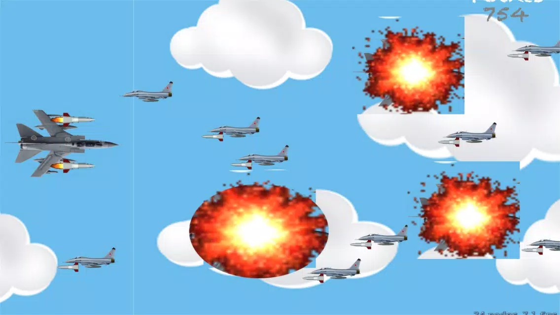 Tangkapan skrin Armor Fighter Jet - Bomber Gunship Airplane Shooting games