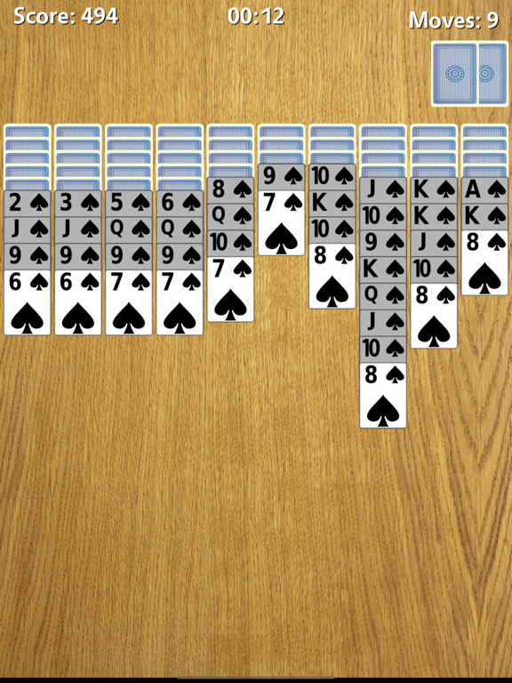 Spider Solitaire 2022++ iPad Screenshots