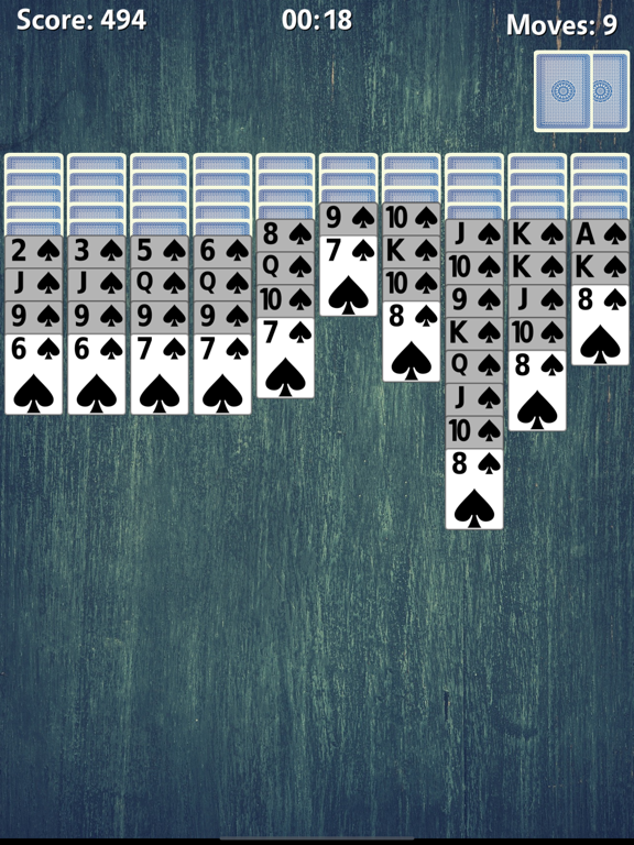 Spider Solitaire 2022++ iPad Screenshots