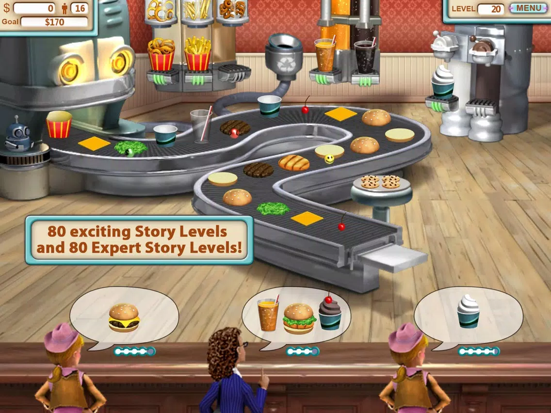 Скриншоты Burger Shop HD iPad 