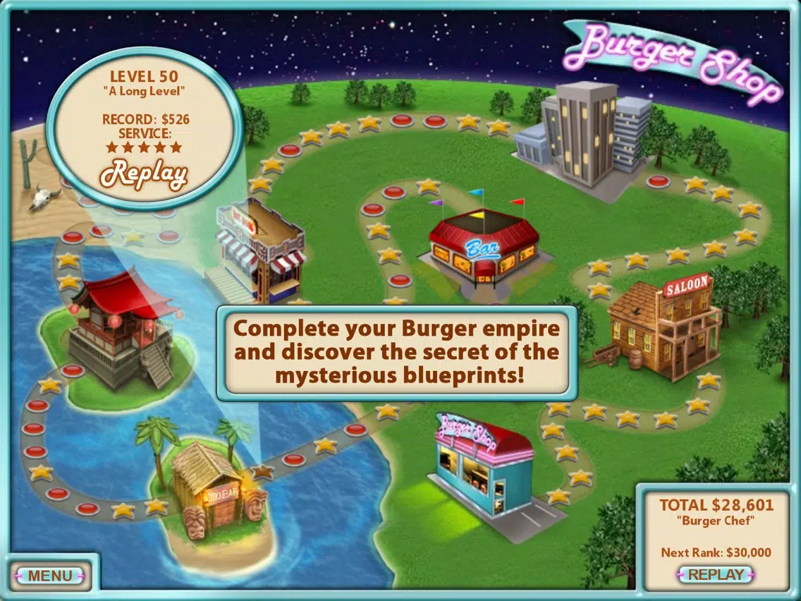 Скриншоты Burger Shop HD iPad 