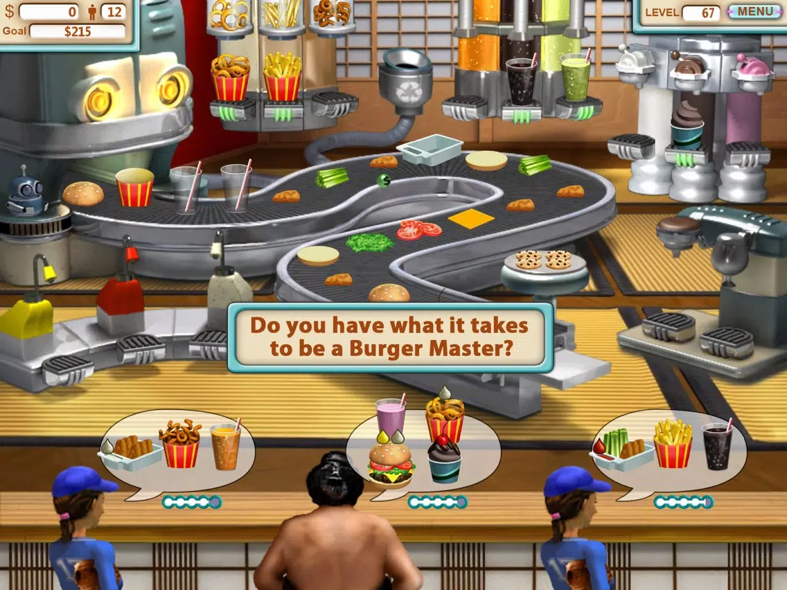 Скриншоты Burger Shop HD iPad 