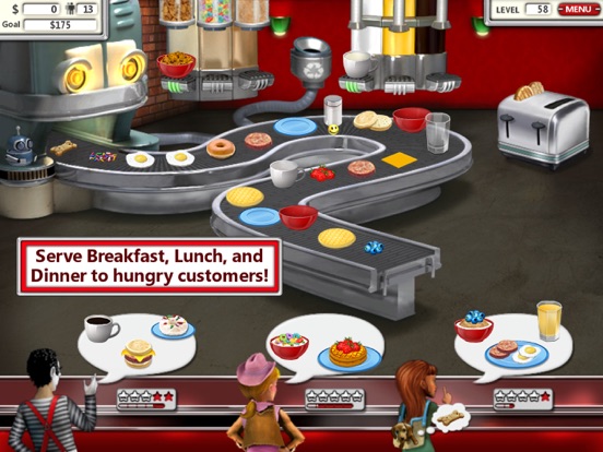 Burger Shop 2 Deluxe iPad  Screenshots