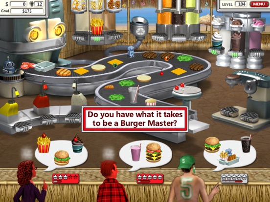 Burger Shop 2 Deluxe iPad  Screenshots