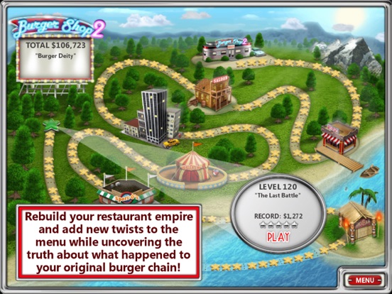 Burger Shop 2 Deluxe iPad  Screenshots