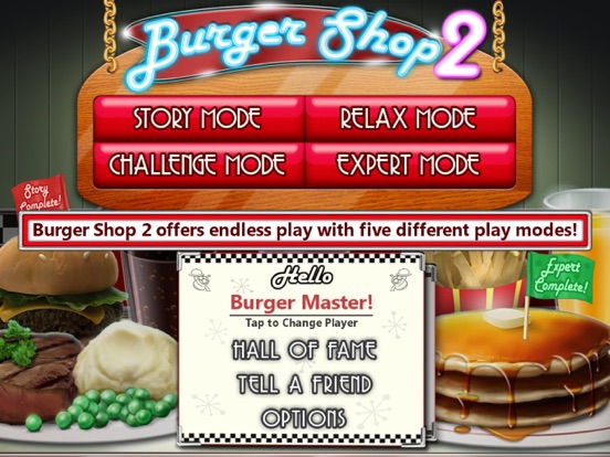 Burger Shop 2 Deluxe iPad  Screenshots