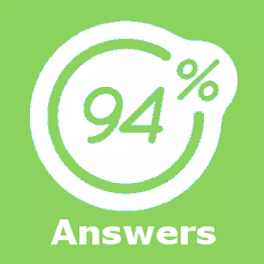 Answers for 94%- 94% answers Answers for 94%- 94% answers