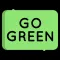 Go green stickers