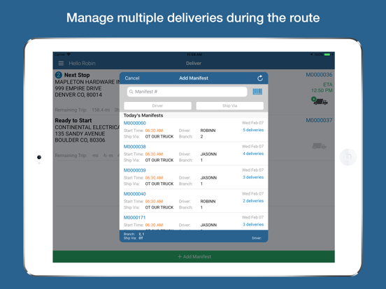 Innovo Deliver iPad Screenshots