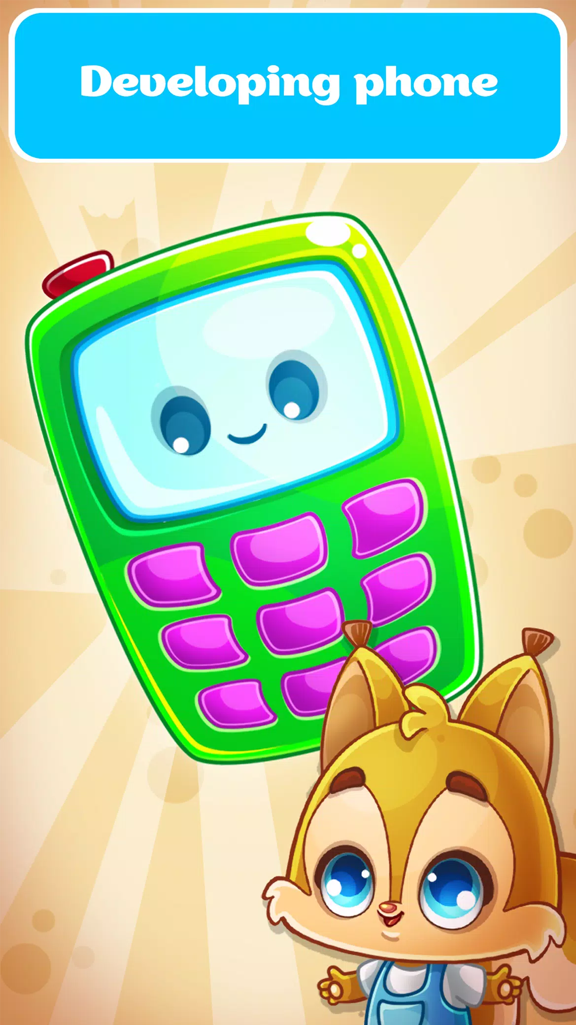 Babyphone game Numbers Animals Screenshots