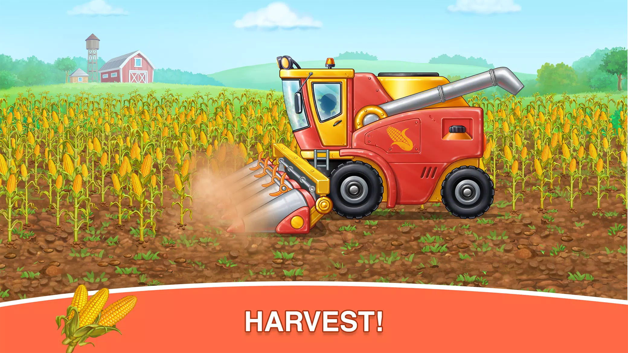 Corn Harvest Baby Farming Game Screenshots
