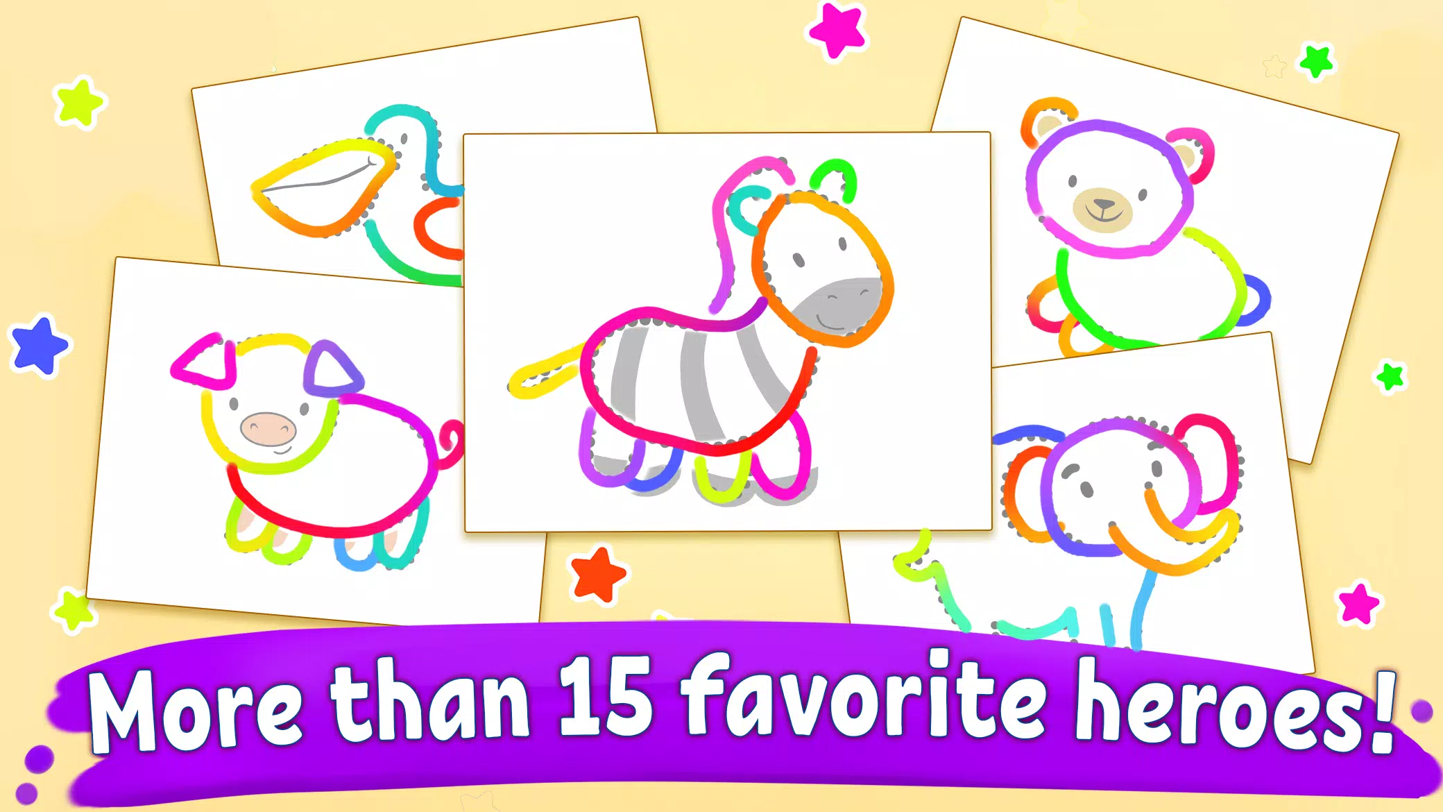 Coloring book Games for kids 2 Screenshots