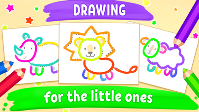 Animal coloring book for color Screenshots