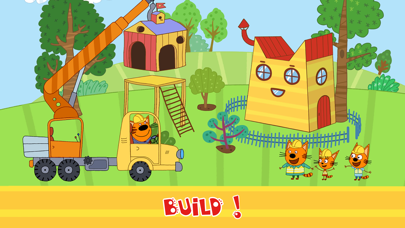 Kid-E-Cats: Building Car Games স্ক্রিনশট