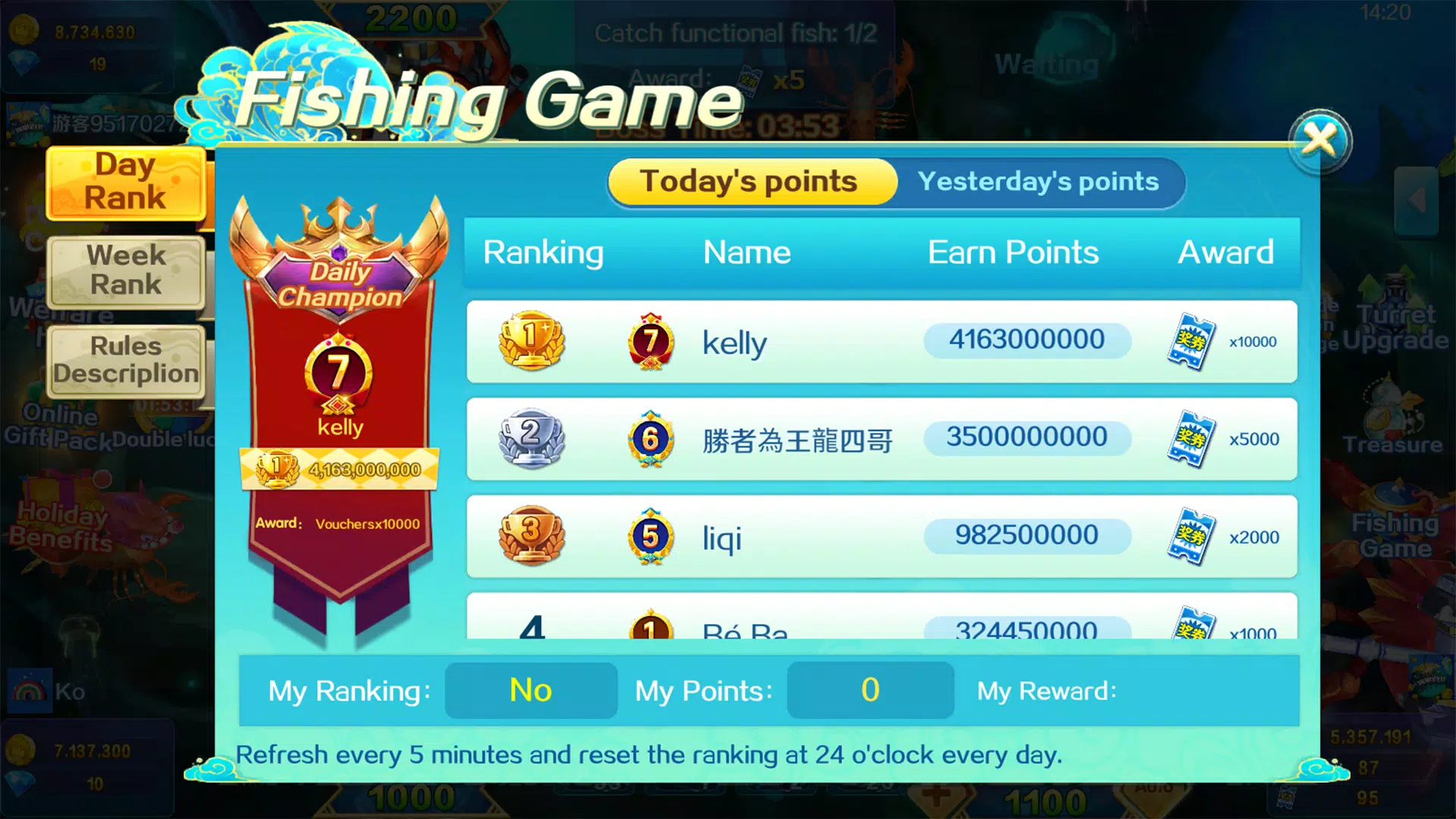 Fishing Contest-Fishing Clash Screenshots