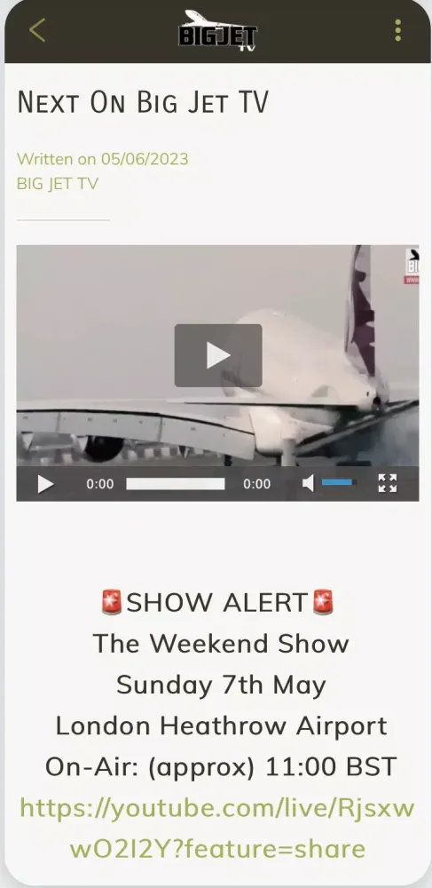 Big Jet TV Screenshots